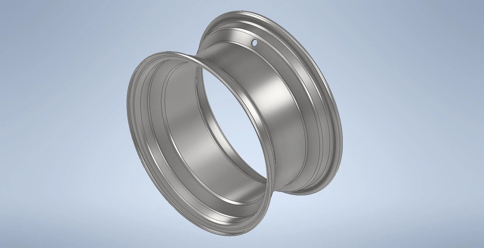 8 X 16 BLANK FLAT BASE RIM .129 THK