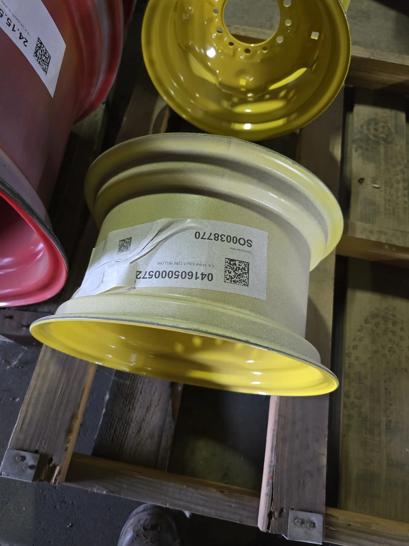 8 X 14 6-6-4.62-1.12IN YELLOW 041605000572