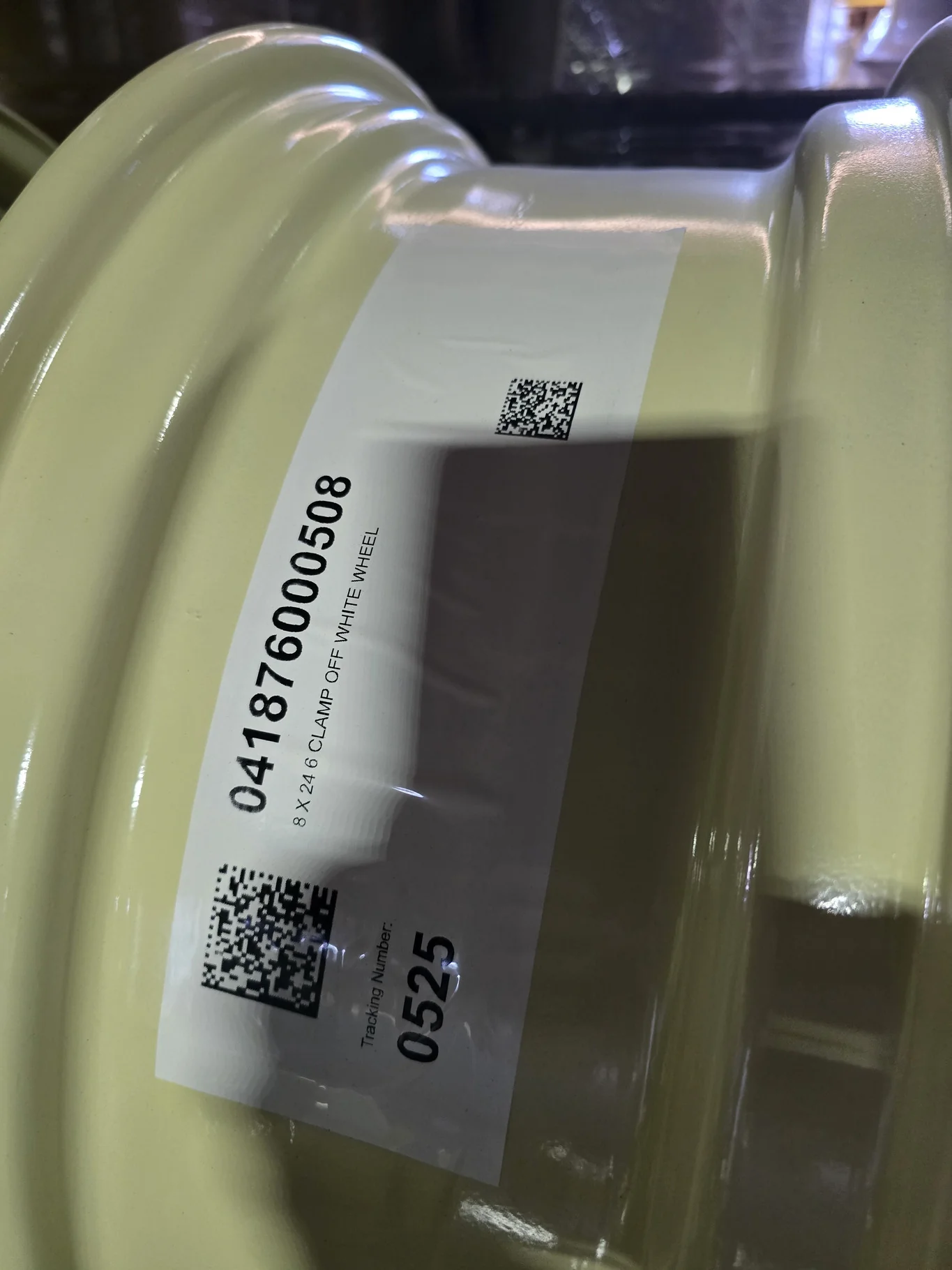 8 X 24 6 CLAMP WHITE 041876000508 image 3