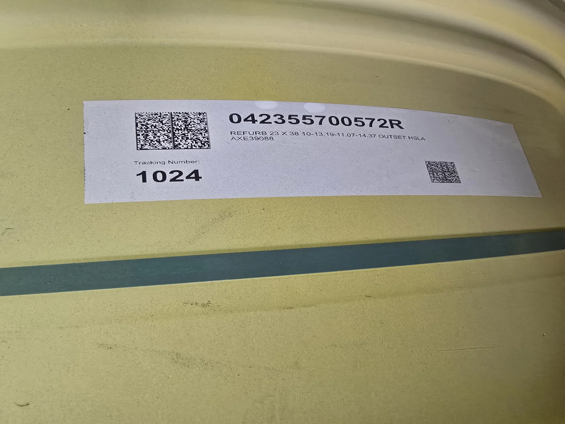 23 X 38 10-13.19-11.07-14.37 OUTSET HSLA image 3