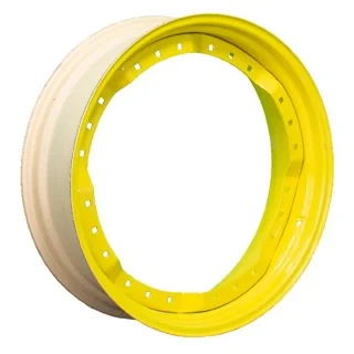10 X 34 24-29.50-2.37 YELLOW WAFFLE WHEEL 051423900572