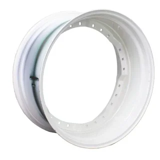 15 X 34 WAFFLE 24-29.250-4.91 3 BOLT WHITE WHEEL
