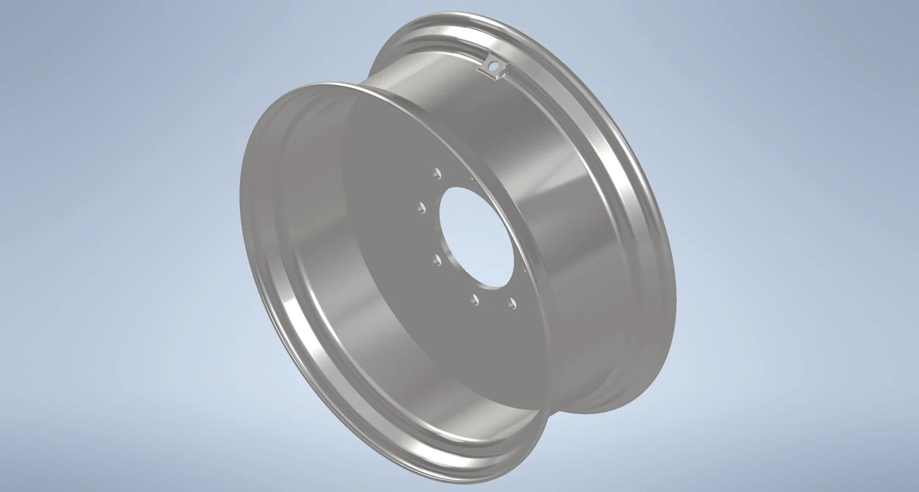 8.25 X 22.5 8-8-6 -6.0BS HAGIE YELLOW WHEEL