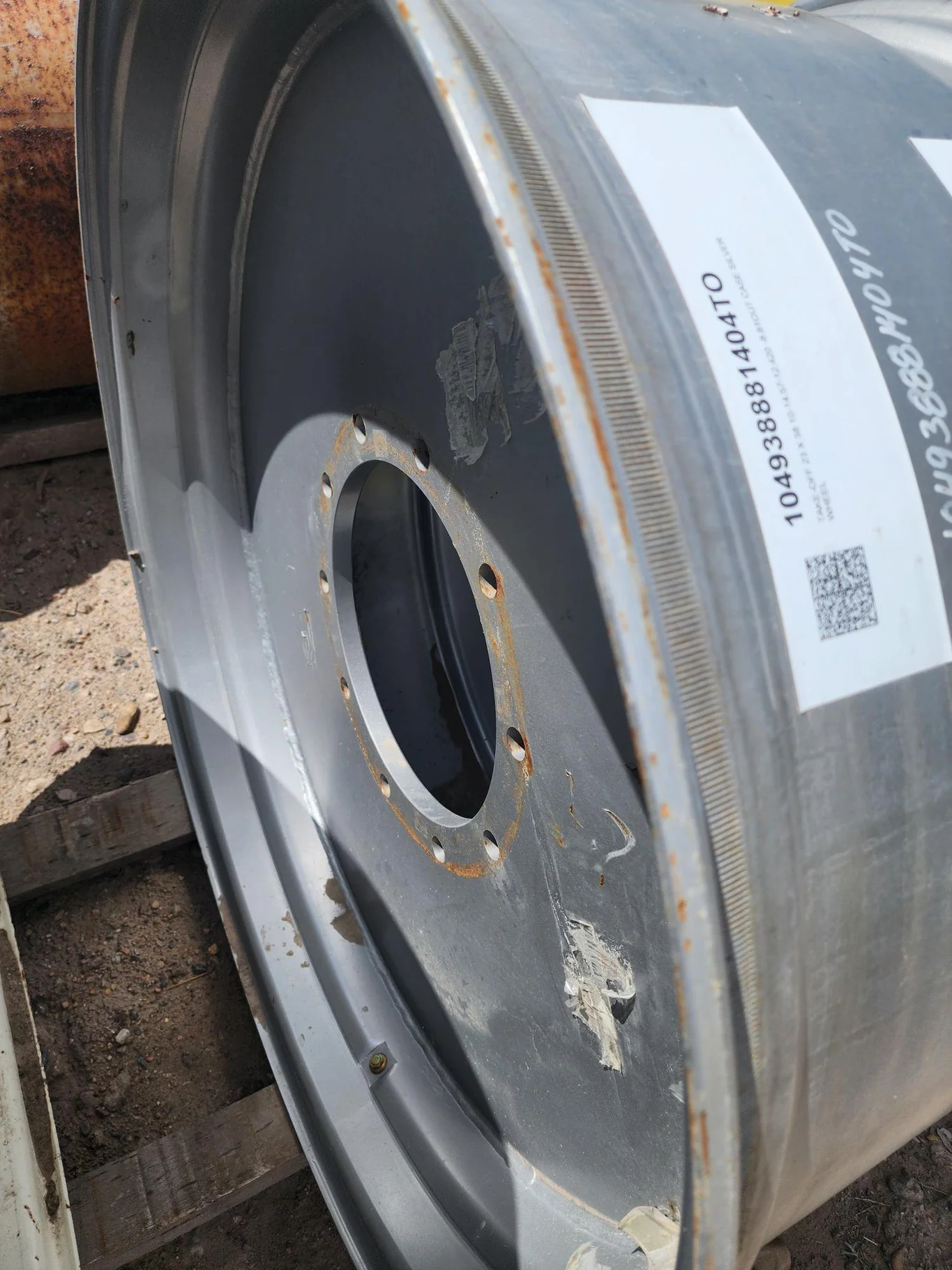 23 X 38 10-14.57-12.420 -8.81OUT HAGIE YELLOW WHEEL image 5