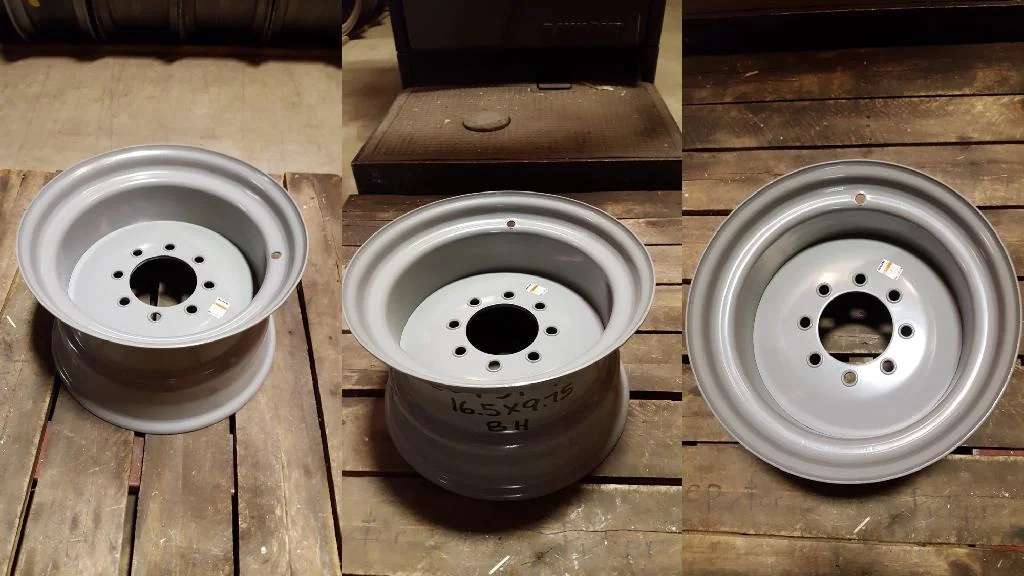 9.75 X 16.5 8-6.5 4.78 PILOT GREY WHEEL