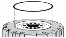 OR-333T EARTHMOVER O RING 0.375" X 33"