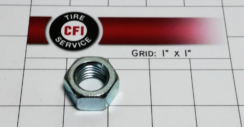 3/4"-11 HEX NUT G8 SILVER