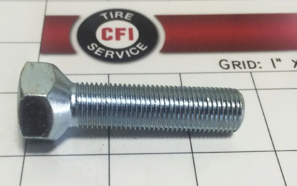 9/16-18 X 2-1/2 TAPERED STUD