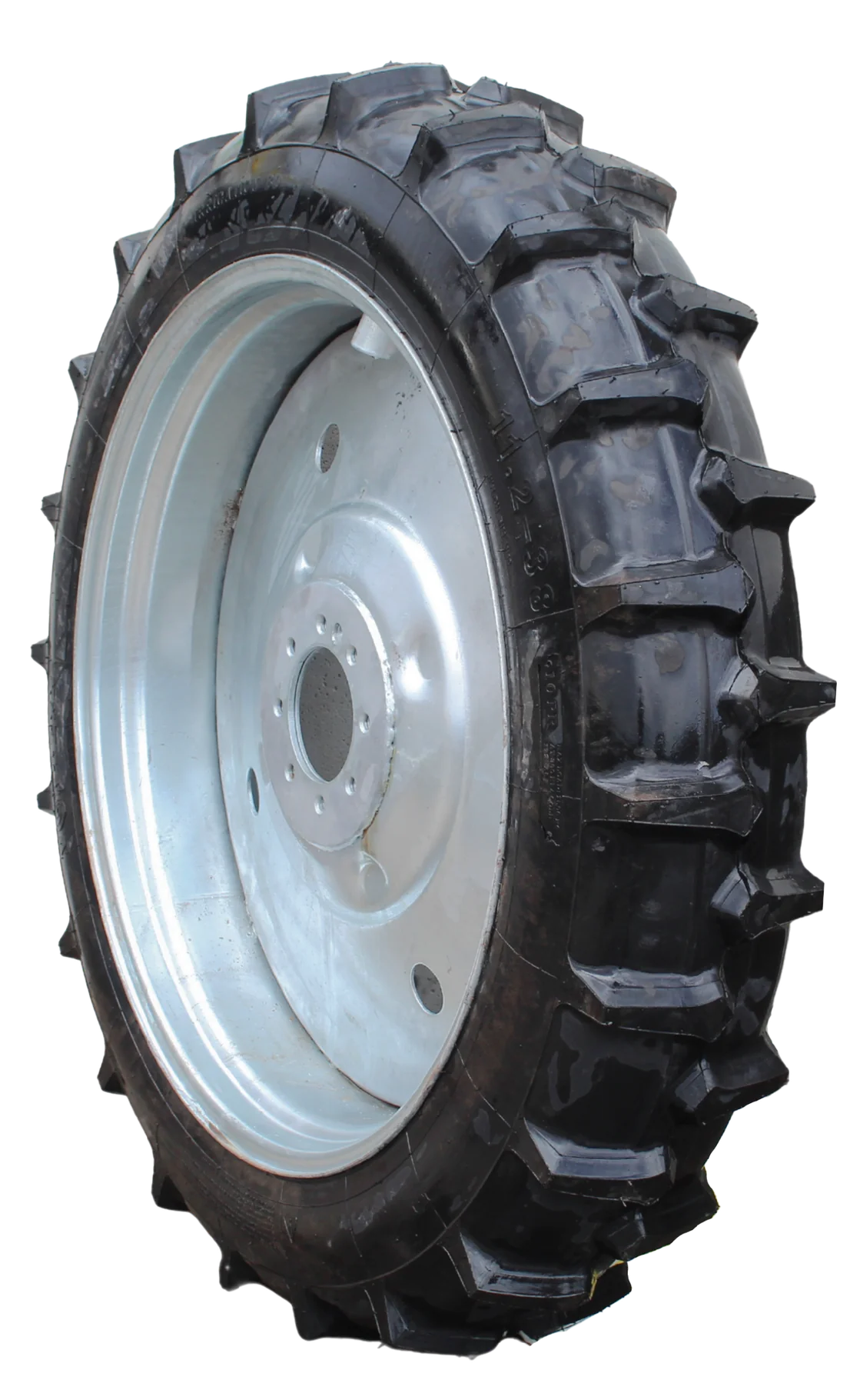 11.2-24/8 VORTEXX IRRIGATION ND ON 8 X 24 8-8-6 GALVANIZED WHEEL