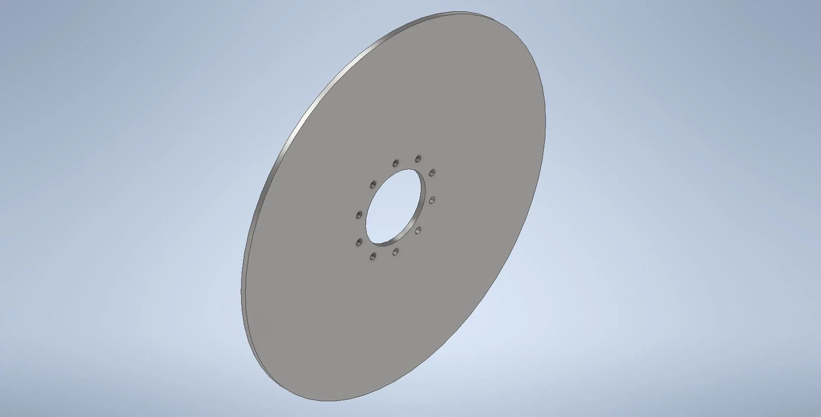 DISCS 44" FLAT PLATE 10-11.25-8.78 (.8125" BH) .625 THK