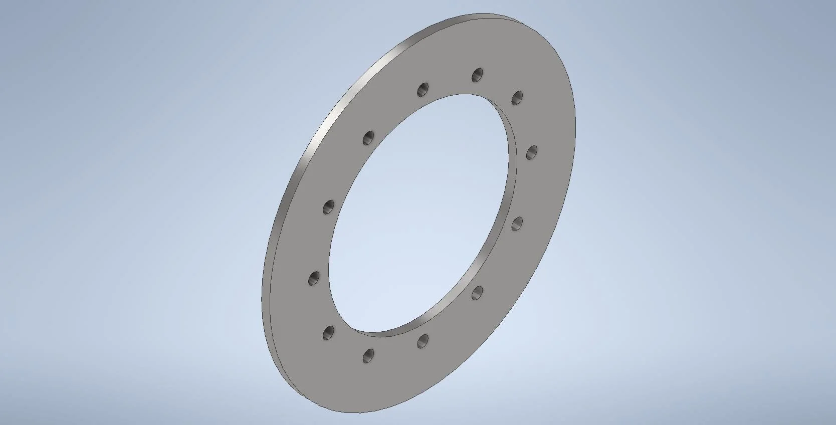 DISCS 23.53" FLAT PLATE 12-16.75-14.50 (.843 BH) .625 THK