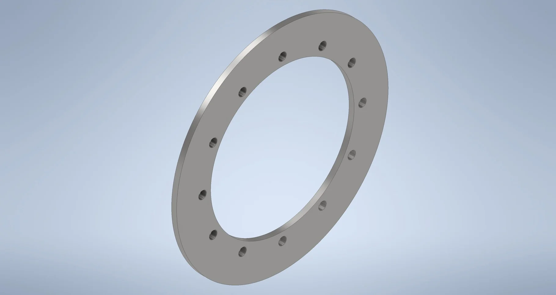 DISCS 26.039" FLAT PLATE 12-19.685-17.651 (.937 BH) .625 THK