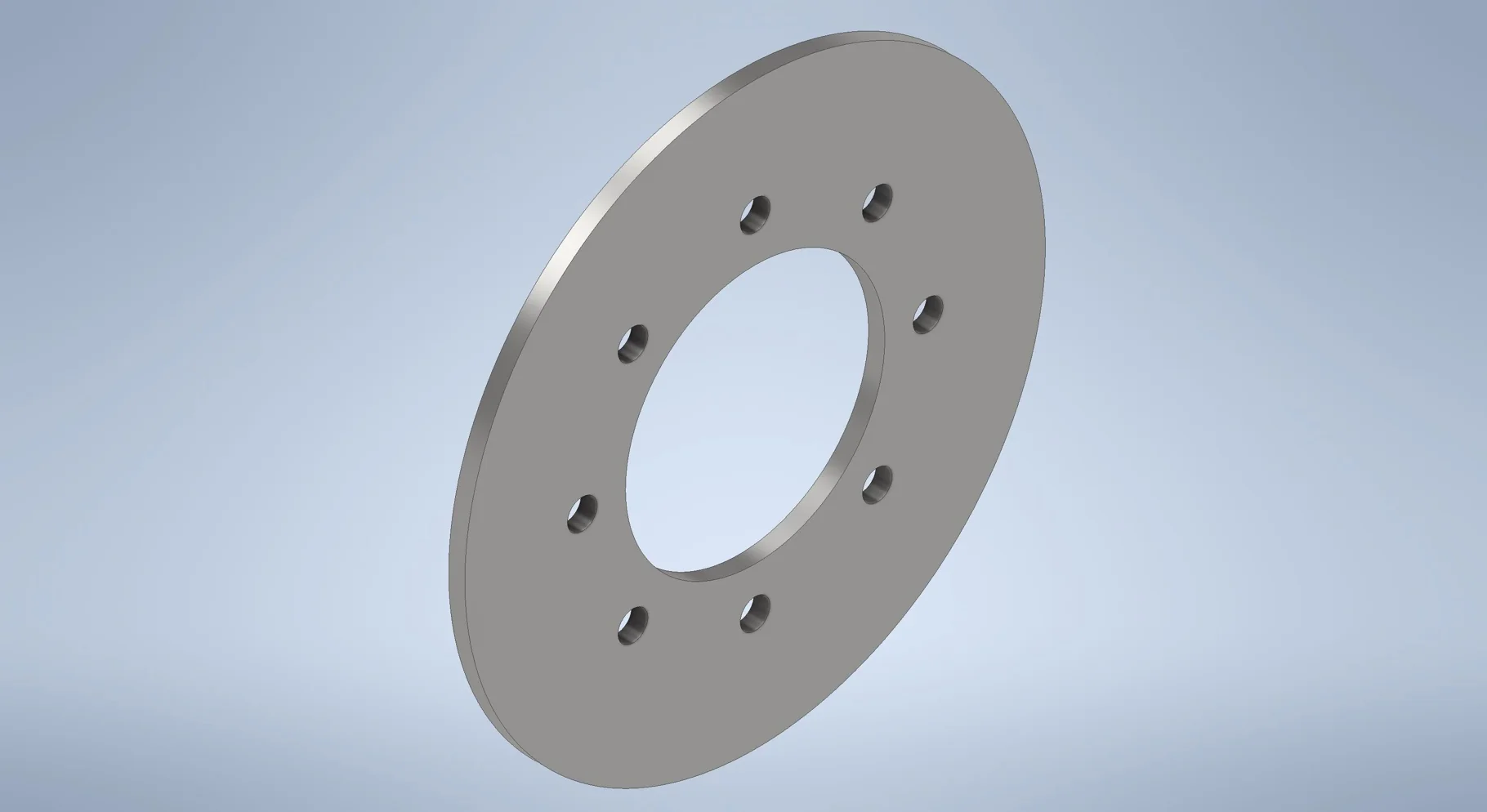DISCS 13.434" FLAT PLATE 8-8-6 (.689 BH) .375 THK