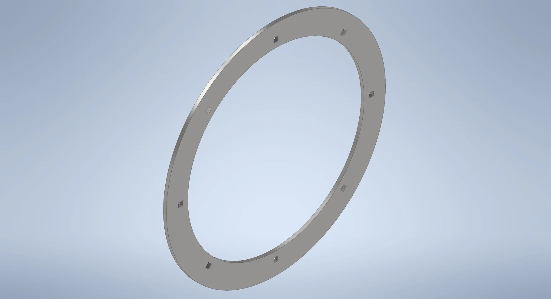 DISCS 36.039" FLAT PLATE 8-31.378-29.0 (.688 SQBH) .50 THK