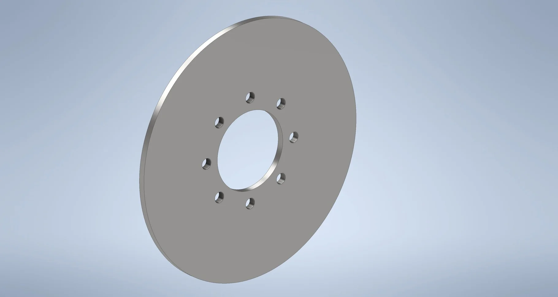 DISCS 19.458" FLAT PLATE 8-8-6.013 (.812 BH) .50 THK