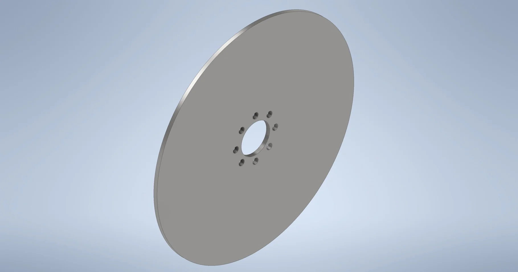 DISCS 30.039" FLAT PLATE 8-6-4.33 (.807 BH) .50 THK
