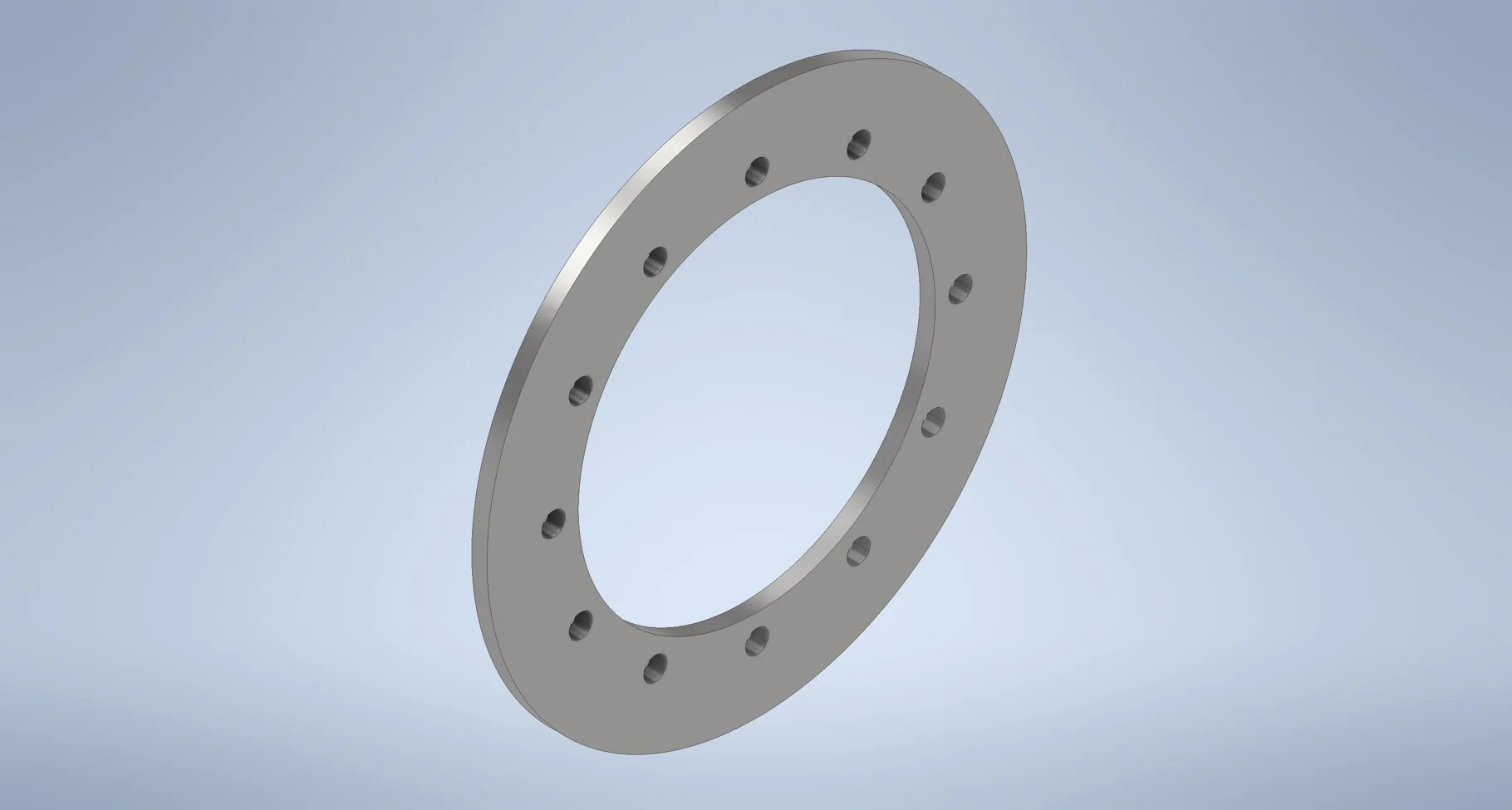 DISCS 23.506" FLAT PLATE 12-16.625-14.578 (.9375 BH) .625 THK