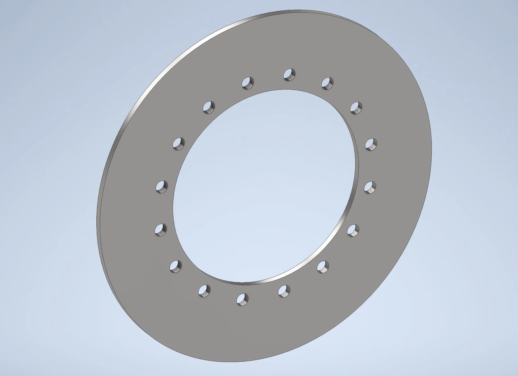 DISCS 26.0" FLAT PLATE 16-16.73-14.57 (.925 BH) .50 THK