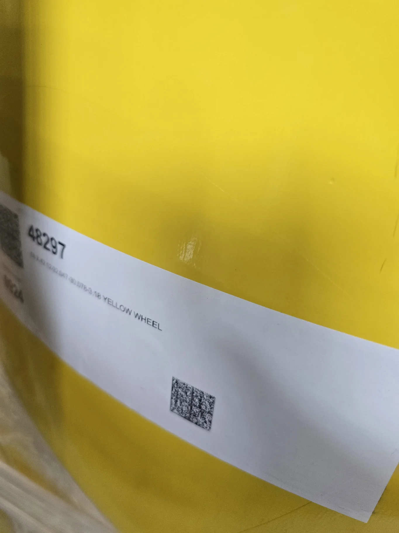 18 X 42 12-32.047-30.078-3.18 YELLOW WHEEL image 3