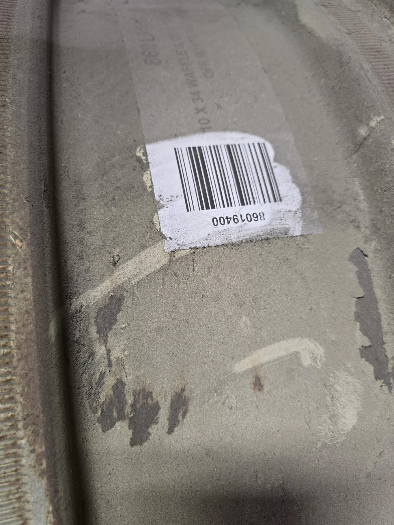 10 X 34 WAFFLE & DISC 12-16.732-14.60 OFF WHITE 86019400 image 3