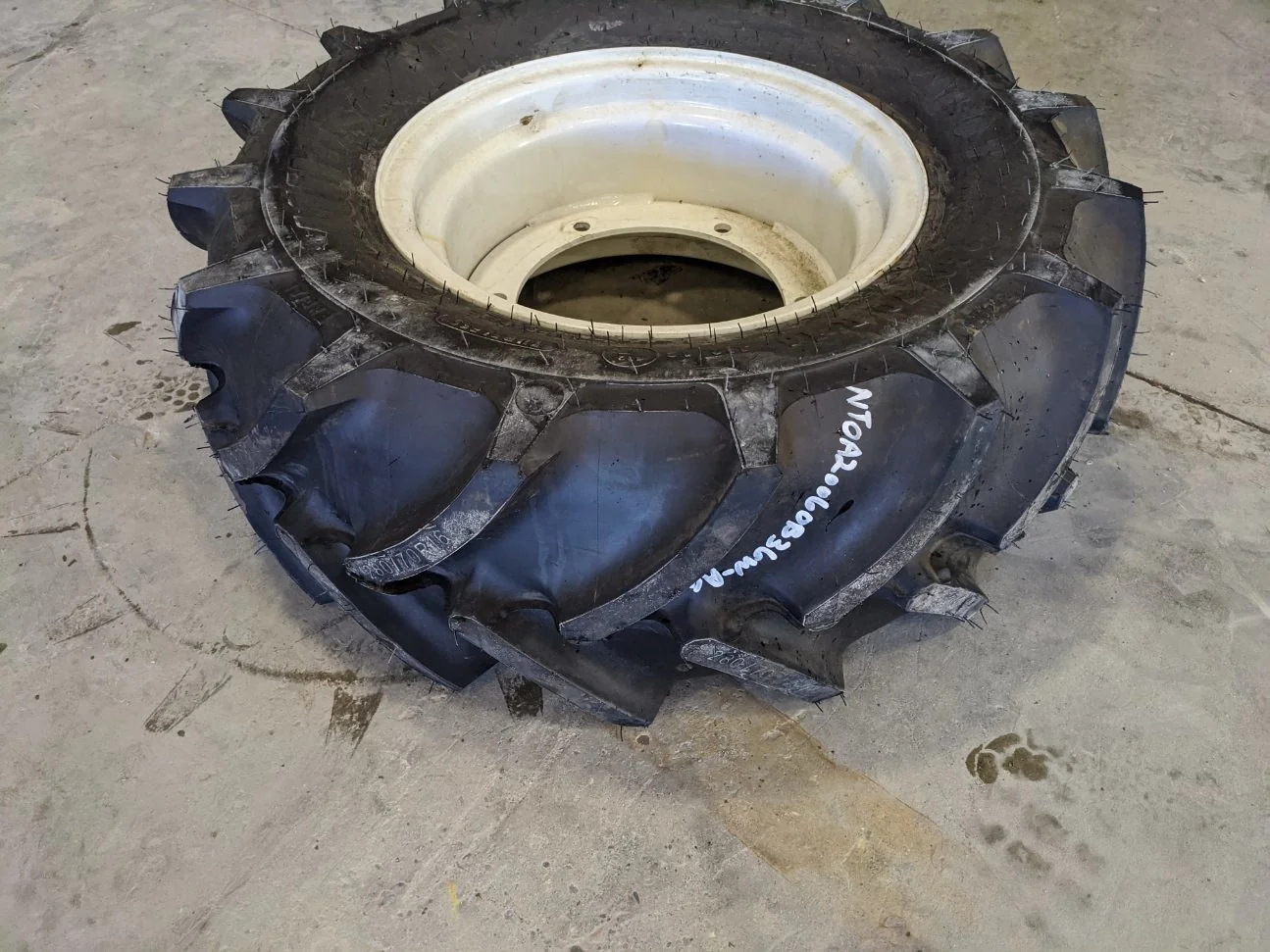 TAKE OFF 280/70R16 Mitas AC70 T 112A8 R-1W TL on a 8 x 16 NH 6 Bolt Wheel image 4