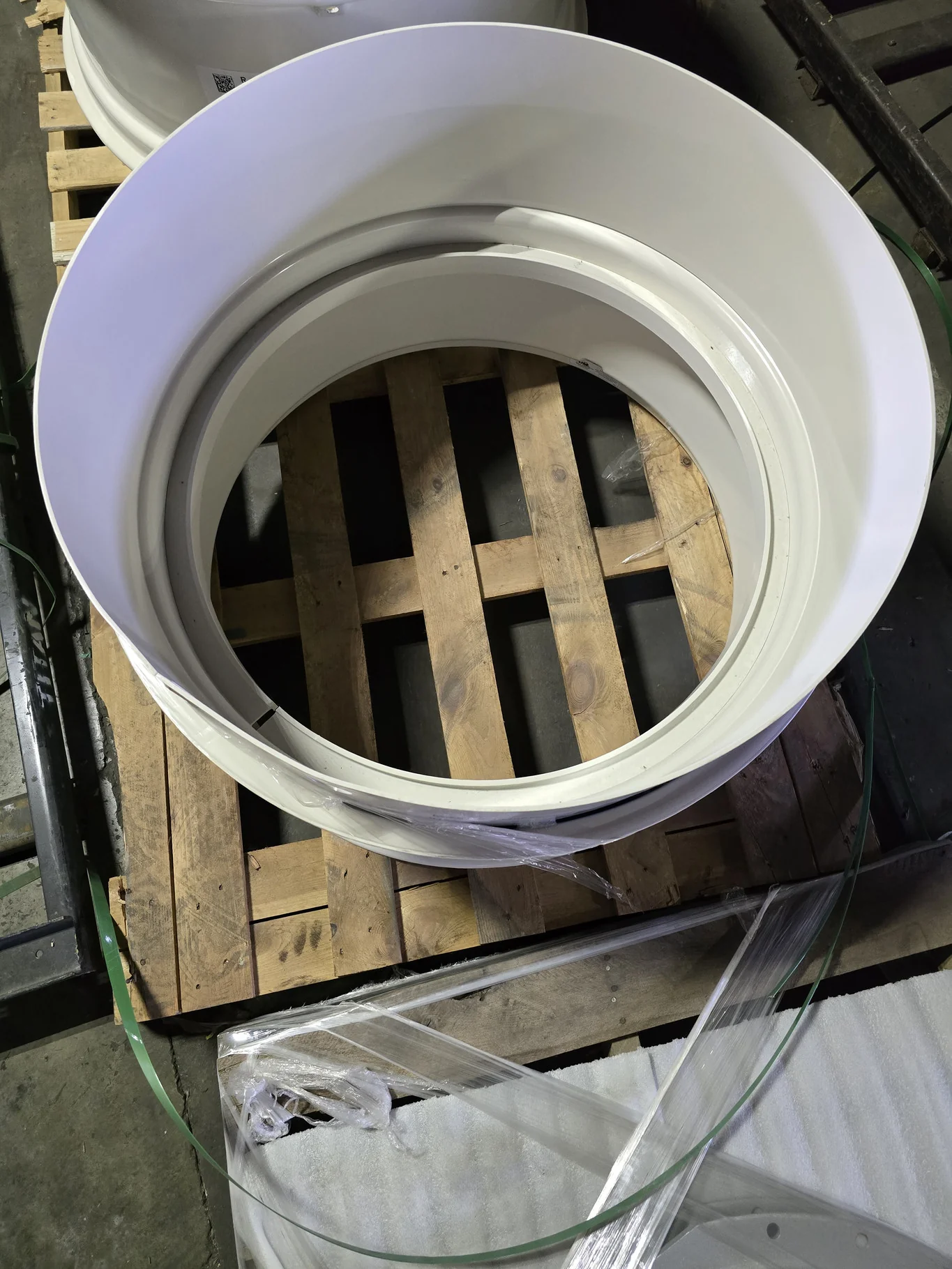 15 X 34 T-RAIL BAND DUAL W/ 10" BAND WHITE WHEEL image 3