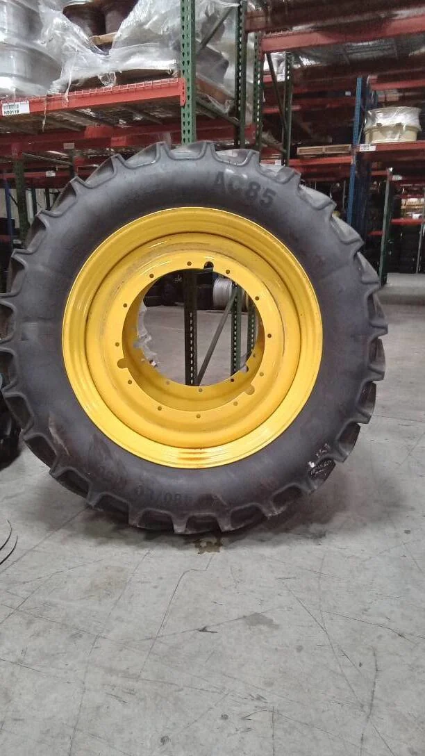 Take-Off 480/80R50 159B Mitas AC85 TL R-1W 95-100% on 15 X 50 12-32.047-30.078 Rim & Rail