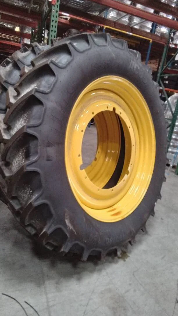 Take-Off 480/80R50 159B Mitas AC85 TL R-1W 95-100% on 15 X 50 12-32.047-30.078 Rim & Rail image 2