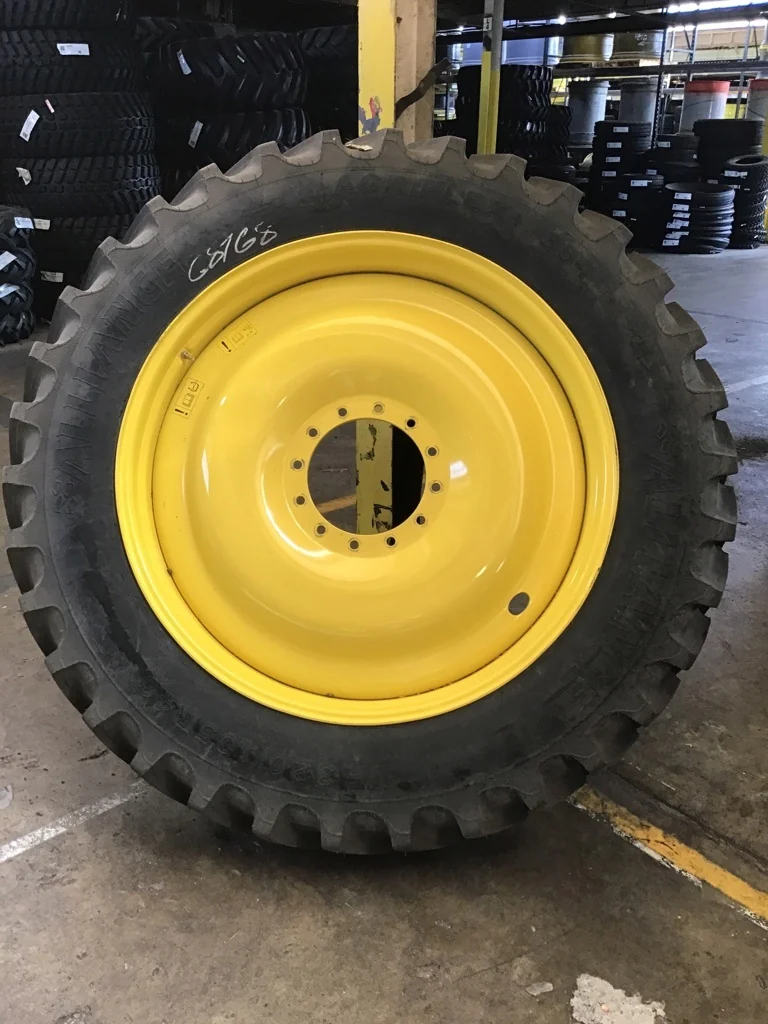 Take-Off VF320/105R46 172D Alliance Agriflex+354 TL R-1W 95-100% on 10 x 46 12-13.976-11.857-1