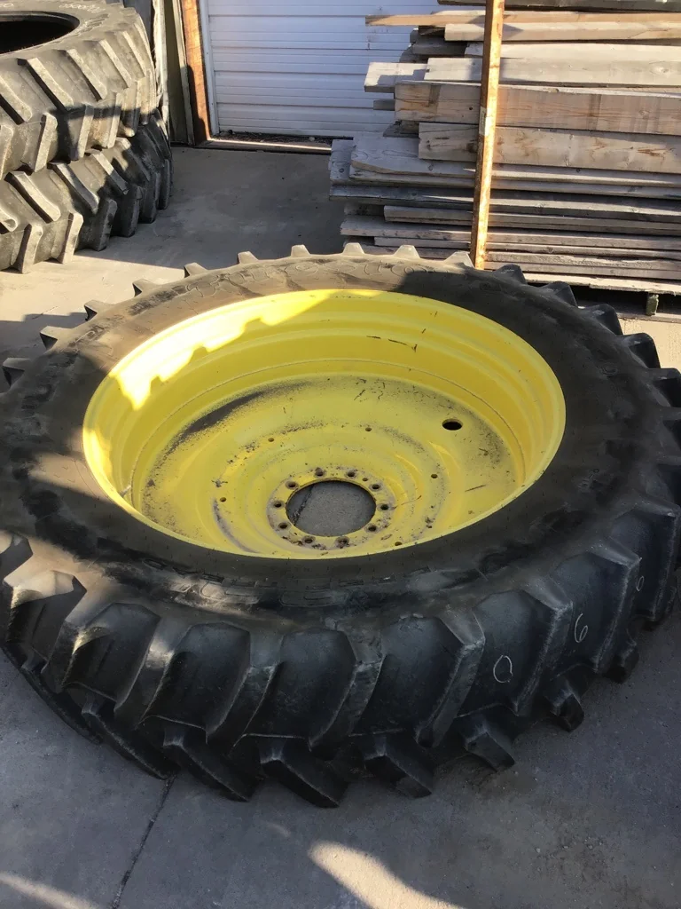 Used 480/80R50 159B Firestone Radial Deep Tread 23 TL R-1W 75-80% on 15 x 50 10-13.18-11.09-8.63 image 2