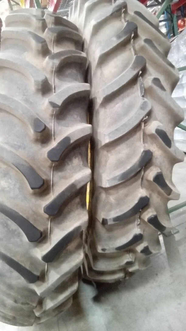 Used 380/90R50 151B Firestone 9000 TL R-1W 95-100% on 12 X 50 12-32.047-30.078 Rim & Rail image 2