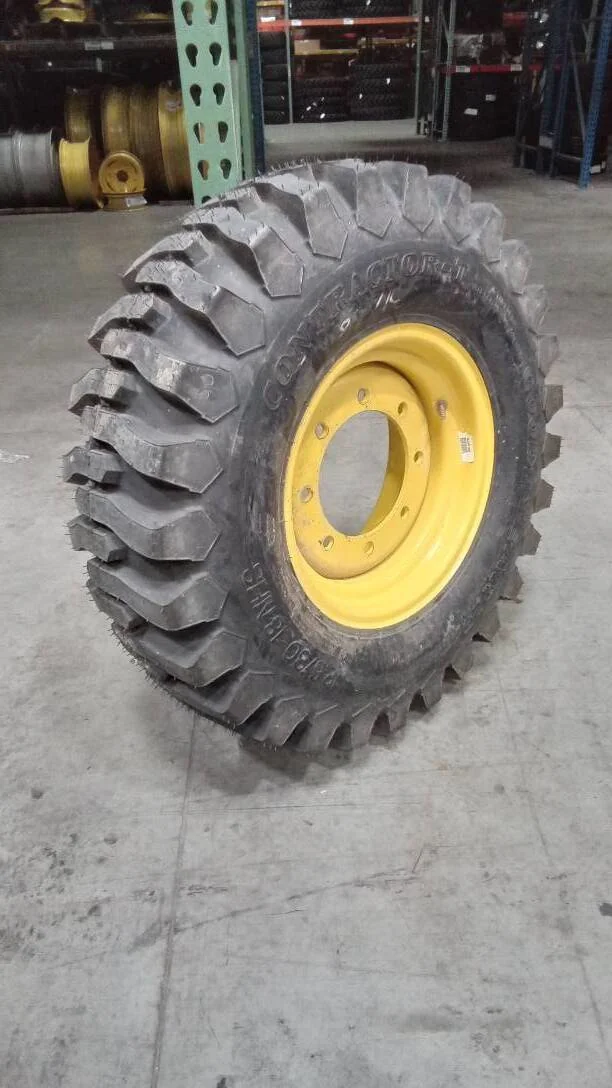 Take-Off 12.5/80-18 6Ply Goodyear Contractor-T TL R-4 95-100% on 9 X 18 8-10.82-8.78 GKN image 2