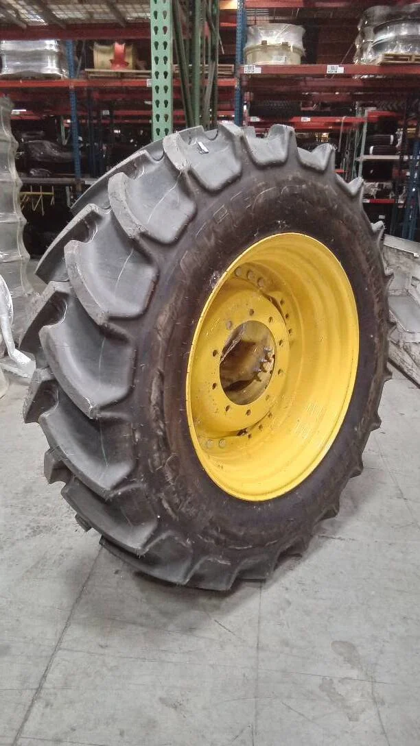 Take-Off 380/85R30 135B Mitas AC85 TL R-1W 95-100% on 13 X 30 10-13.19-11.07 Titan Waffle 3 Bolt image 2