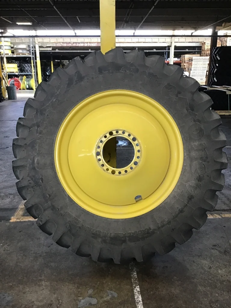 Used 520/85R42 157B Firestone Radial All Traction 23 Degree TL R-1 90-95% on 18 X 42 20-13.189-