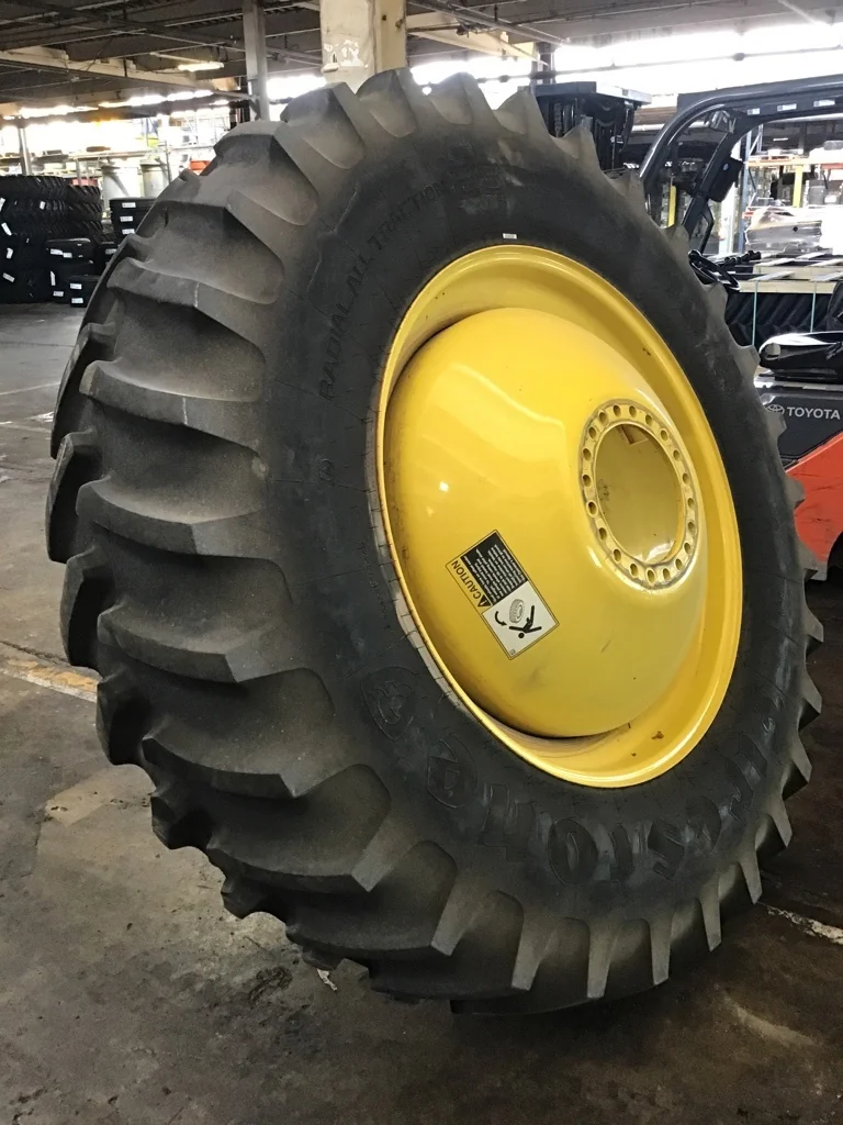 USED 520/85R42 157B Firestone All Traction 23 Degree TL R-1 90-95% on 18 X 42 20-13.189-11.07-15.56 image 2