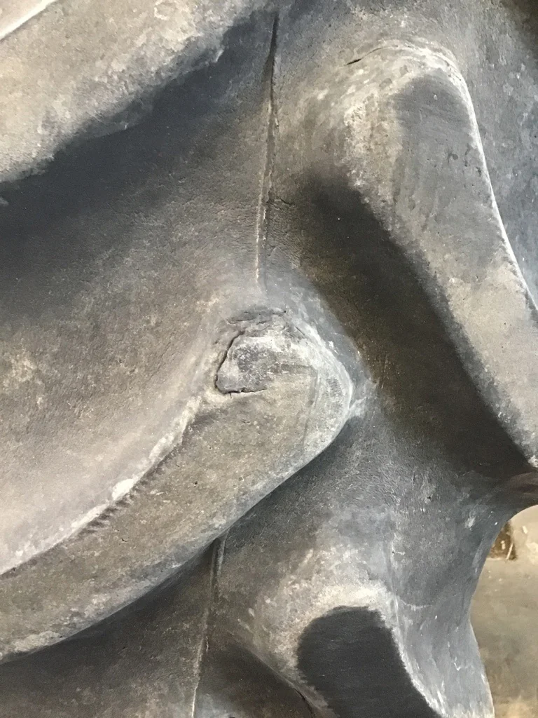 Used 320/85R34 133B Firestone Radial 9000 TL R-1W 45-50% on 10 X 34 10-13.19-11.07 GKN 4/2 Rail image 5