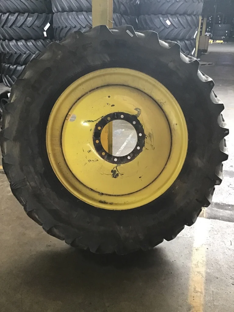 Used 520/85R42 157B Goodyear Ultratorque Radial DT712 TL R-1 80-85% on 18 X 42 10-13.18-11.09-12.4