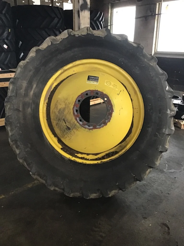 Used 520/85R42 157B Goodyear Ultratorque Radial DT712 TL R-1 75-80% on 18 X 42 10-13.18-11.09-14.4