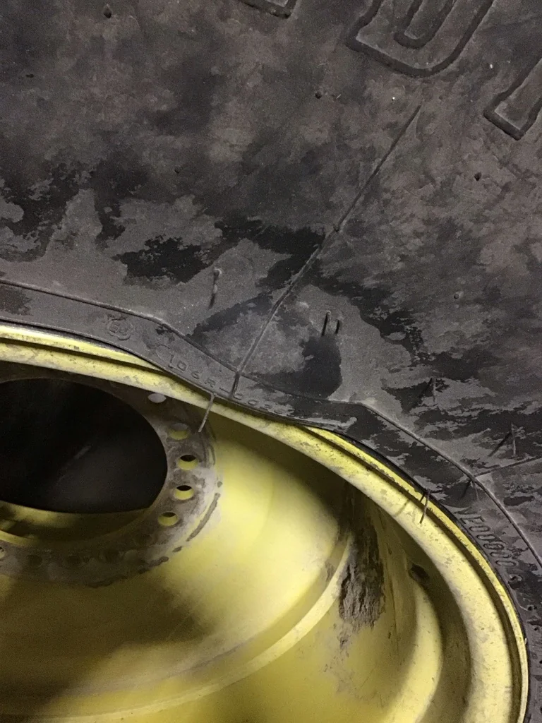 Used 800/65R32 172D Firestone Radial All Traction DT TL R-1W 90-95% on 27 X 32 20-13.19-11.07 image 7