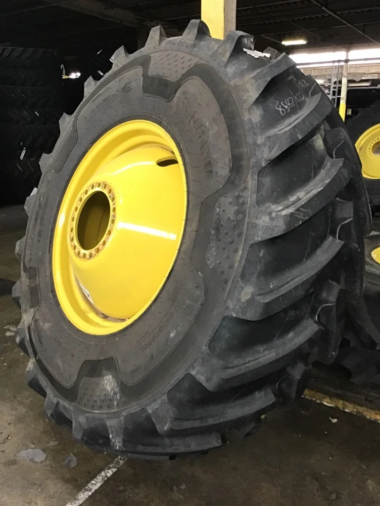 Take-Off 650/85R38 173D Alliance Agristar 2 TL R-1W 95-100% on 23 X 38 20-13.189-11.07-15.56 Dolly image 2