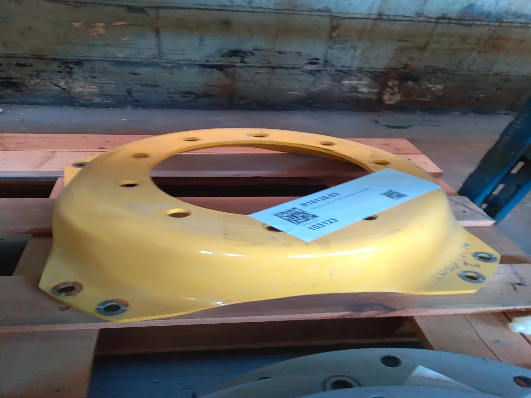 Take-Off Discs 28" 10-13.19-11.07 Moveero 4/2 Rail Yellow