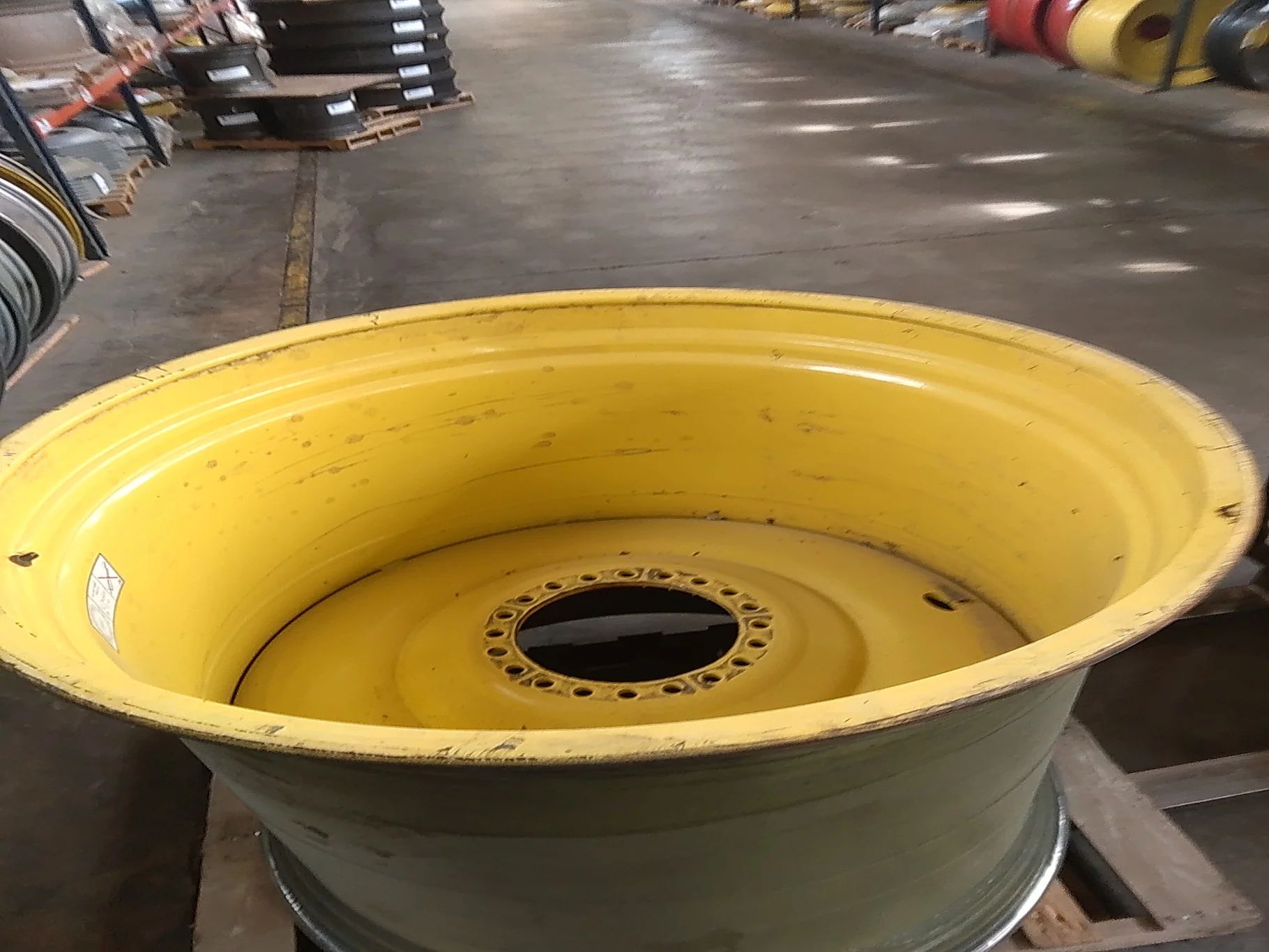 Used 44 X 46 20-13.19-11.07 Combine Yellow Wheel