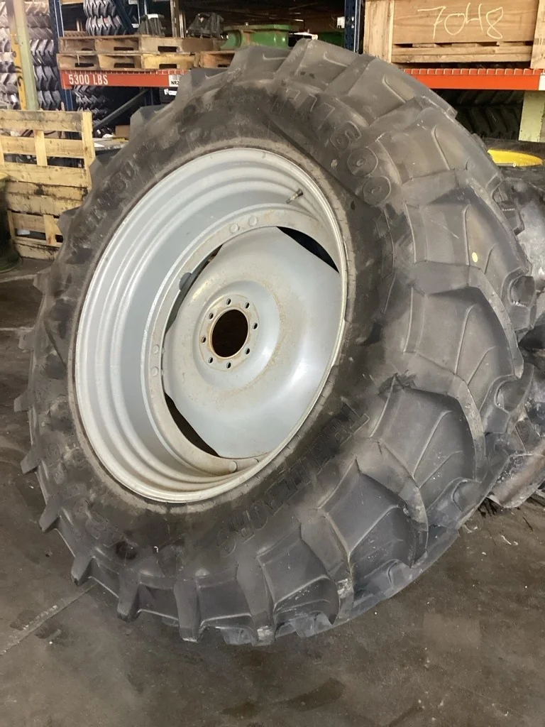 Take-Off 420/85R38 144A8 Trelleborg TM600 TL R-1W 95-100% On 14 x 38 (8-8-5.875) 4/2 Rail/Disc image 2