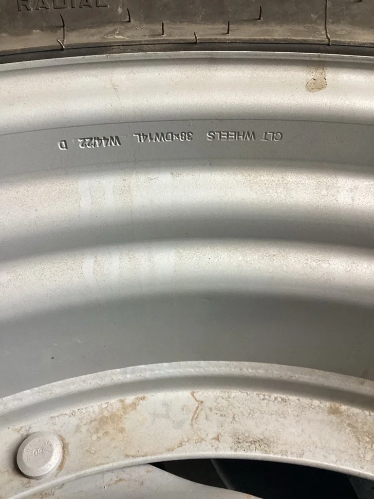 Take-Off 420/85R38 144A8 Trelleborg TM600 TL R-1W 95-100% On 14 x 38 (8-8-5.875) 4/2 Rail/Disc image 4