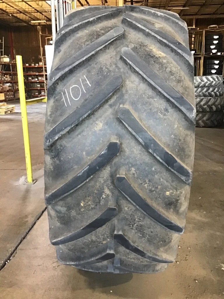 Used 800/70R38 173A8 Michelin MachXbib TL R-1W 75-80% on 27 X 38 10-13.19-11.07 image 3
