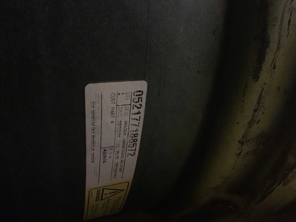 Used 30 X 30 8-10.82-8.78 Titan Combine Yellow Wheel image 2