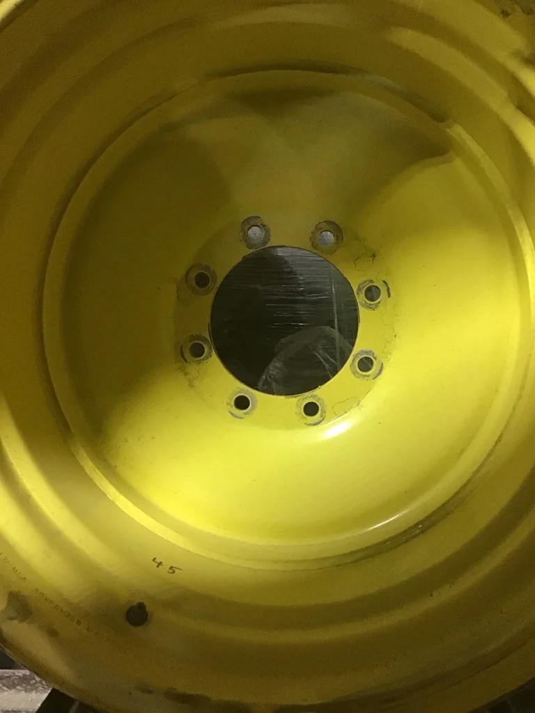 Used 30 X 30 8-10.82-8.78 Titan Combine Yellow Wheel image 3