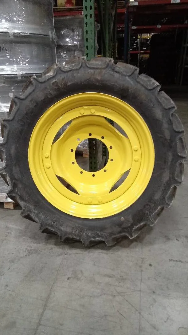 Take-Off 320/85R34 133B Mitas AC85 TL R-1W 95-100% On 10 x 34 10-13.19-11.07 Rim&Rail Wheel w/ Disc