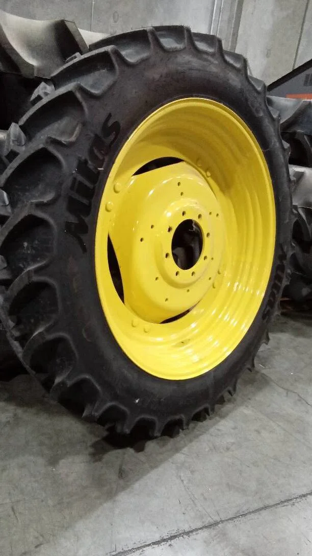 Take-Off 320/90R42 151B Mitas AC85 TL R-1W 95-100% on 10 X 42 8-10.82-8.78 GKN 4/2 Rail JD Yellow image 2