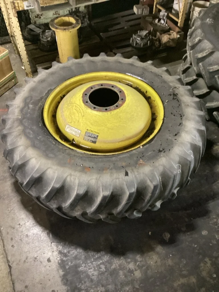 Used 520/85R42 157A8 Firestone RAT 23 TL R-1 80-85% On 18 x 42 (10-13.18-11.09-14.4IN)  Dolly Dual image 3